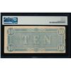 Image 2 : 1864 $10 T-68 Confederate PMG 25