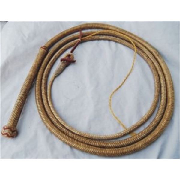 12 foot braided bull whip
