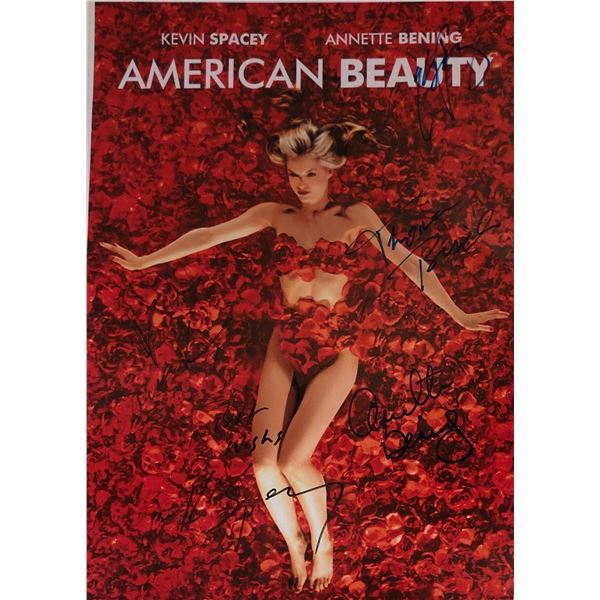American Beauty Kevin Spacey Signed Poster