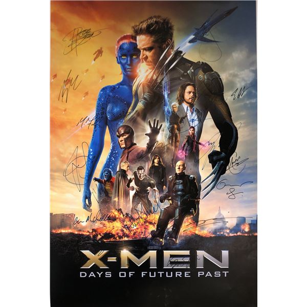Xmen Days of Future Past Signed Poster
