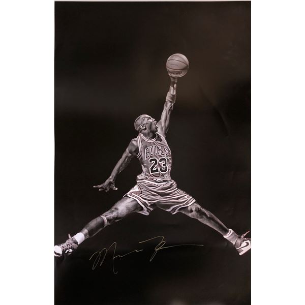Michael Jordan Signed Poster