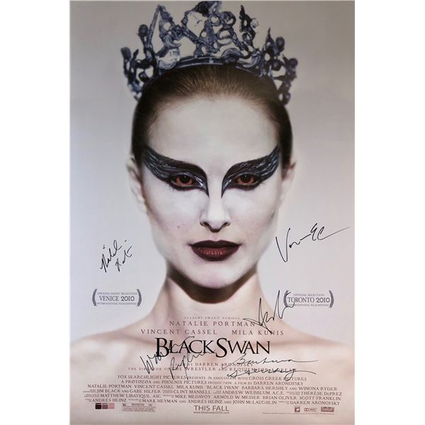 Black Swan Natalie Portman Signed Poster