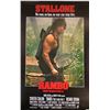 Image 1 : Rambo Sylvester Stallone Signed Poster