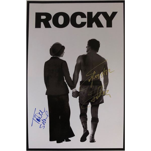 Rocky Sylvester Stallone Signed Poster