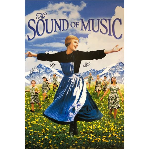 Sound of Music Signed Poster