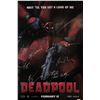 Image 1 : Deadpool Ryan Reynolds Signed Poster