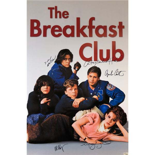 Breakfast Club Molly Ringwald Signed Poster