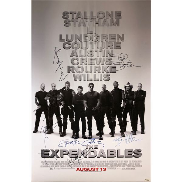 Expendables 1 Signed Poster
