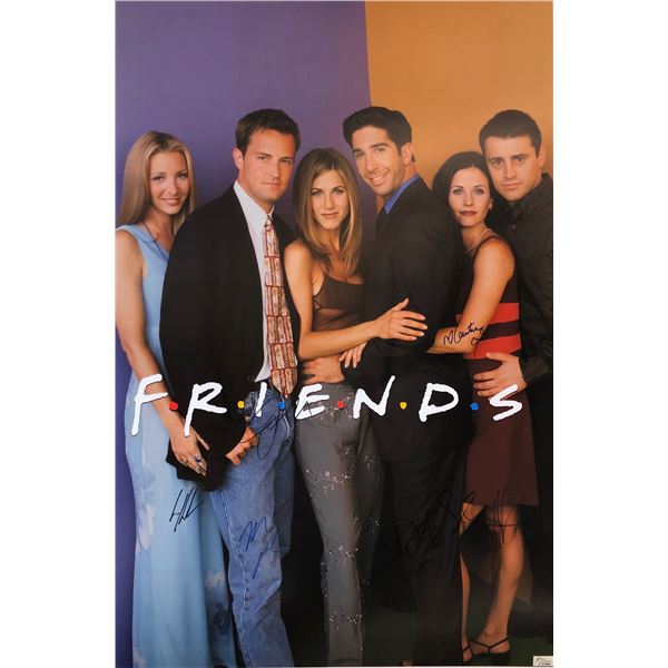FRIENDS Jennifer Aniston Signed Poster