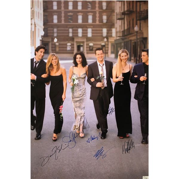FRIENDS Jennifer Aniston Signed Poster