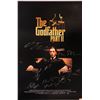 Image 1 : Godfather Part 2 Al Pacino Signed Poster