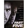 Image 1 : Fast and Furious 5 Signed Poster