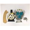 Image 1 : Iron Man Signed Iron Heart with Stand