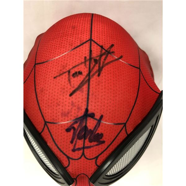 Spiderman Tom Holland Signd Mask