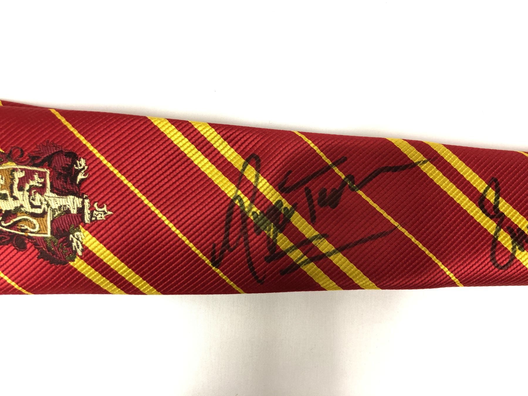 Harry Potter Emma Wartson Signd Tie