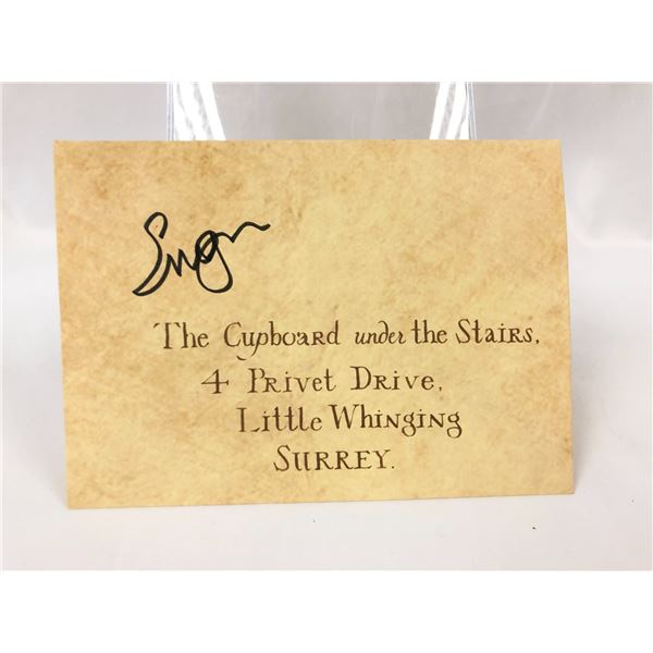 Harry Potter Emma Watson Signd Letter