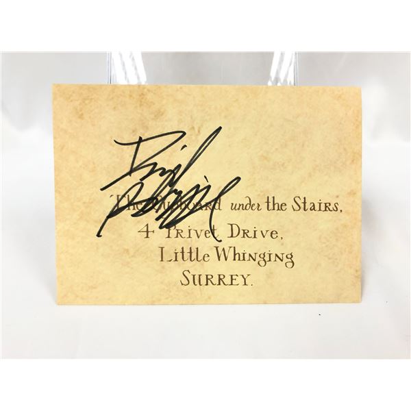 Harry Potter Daniel Radcliffe Signd Letter