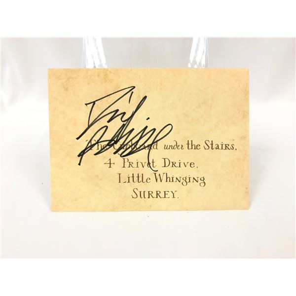 Harry Potter Daniel Radcliffe Signd Letter