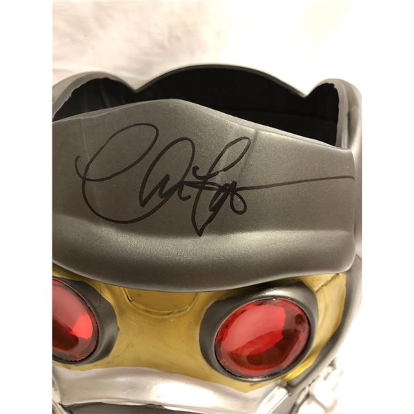 Guandians of Galaxy Chris Pratt Signed Mask
