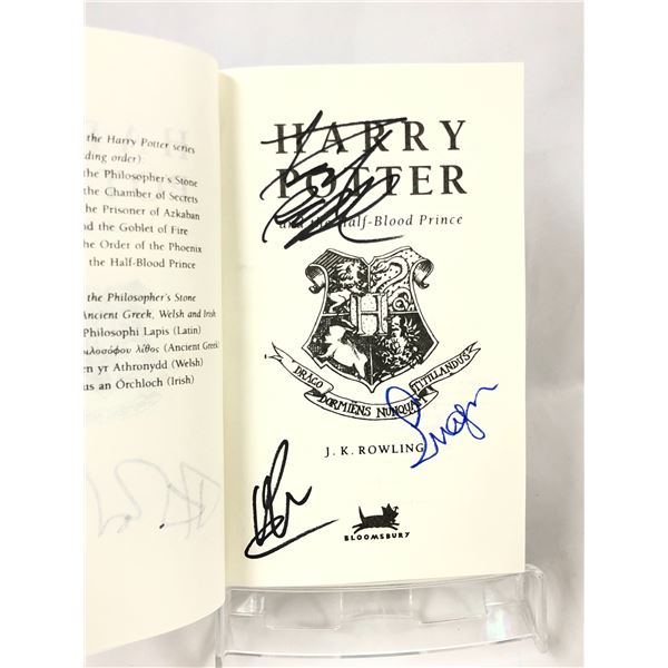 Harry Potter JK Signed Half Blood Prince Book