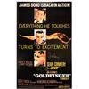 Image 1 : 007 Goldfinger Poster Sean Connery Autographed Signed