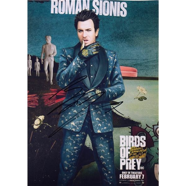 Birds of Prey Photo Ewan McGregor Autographed Signed