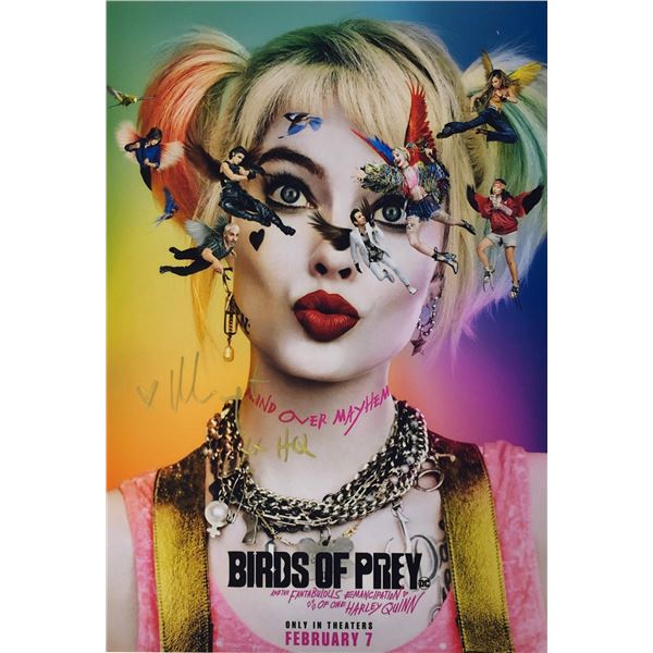Birds of Prey Photo Margot Robbie Autographed Signed