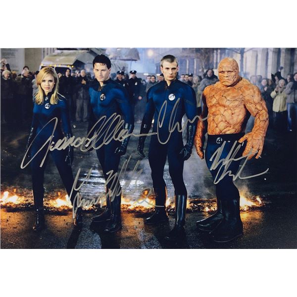 Fantastic 4 Photo Jessica Alba Autographed Signed