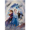 Image 1 : Frozen 2 Photo Kristen Bell Autographed Signed