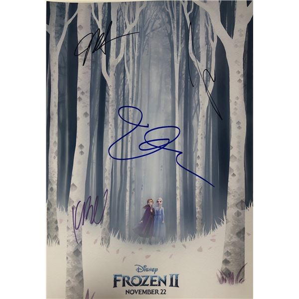 Frozen 2 Photo Kristen Bell Autographed Signed