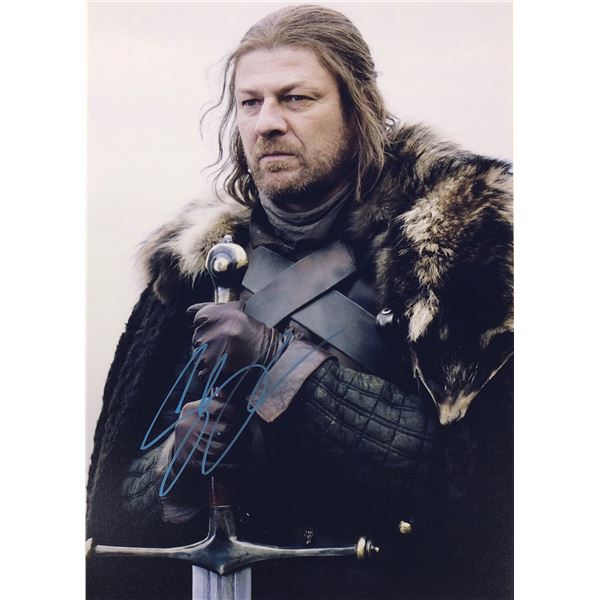 Game of Thrones Photo Sean Bean Autographed Signed
