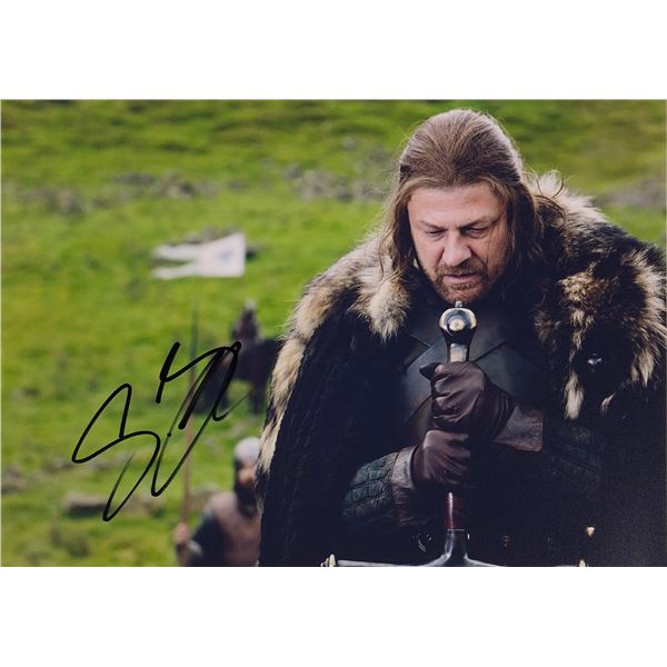 Game of Thrones Photo Sean Bean Autographed Signed