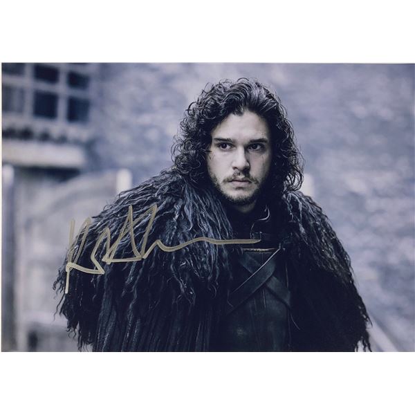 Game of Thrones Photo Kit Harington Autographed Signed