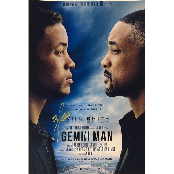 Gemini Man Photo Will Smith Autographed Signed