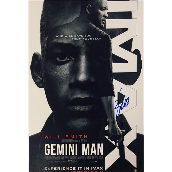 Gemini Man Photo Will Smith Autographed Signed