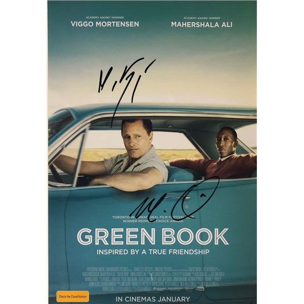 Green Book Photo Viggo Mortensen Autographed Signed