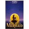Image 1 : Little Mermaid Poster Jodi Benson Kenneth Mars Autographed  Signed