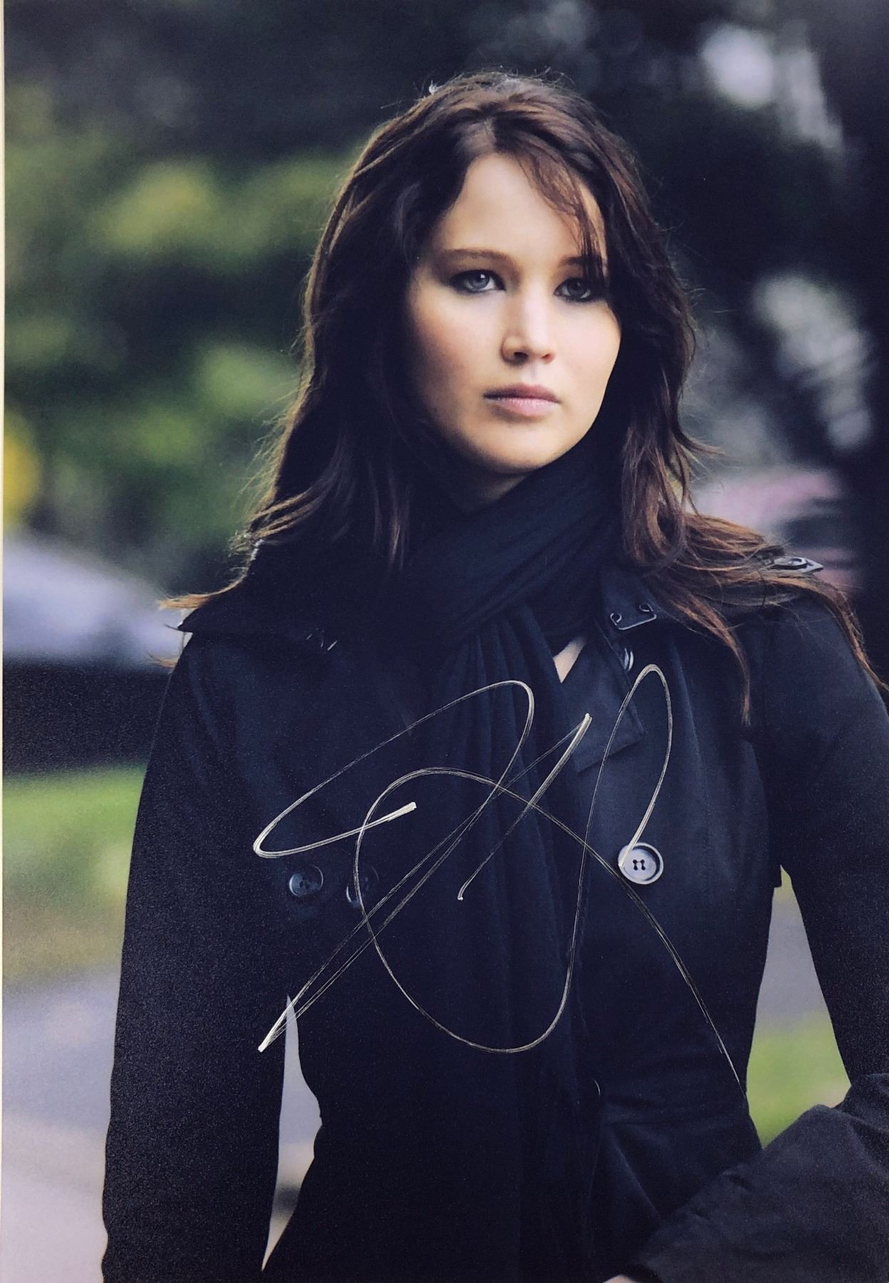 Silver Lining Playbook Jennifer Lawrence Autographed Photo