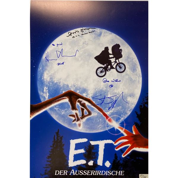 Autograph E.T. Herny Thomas Poster