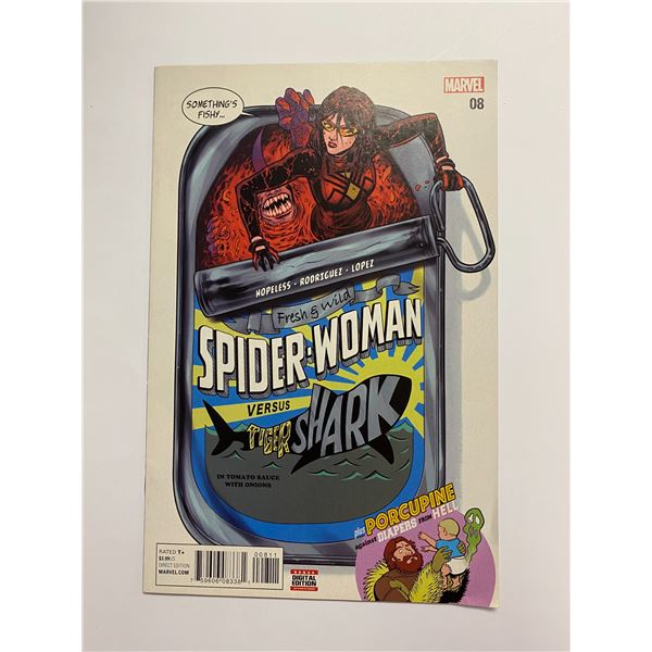 Spiderwoman #8 Vintage DC Comic Book