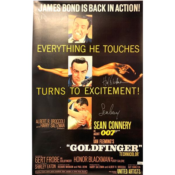 Autograph 007 Goldfinger Poster