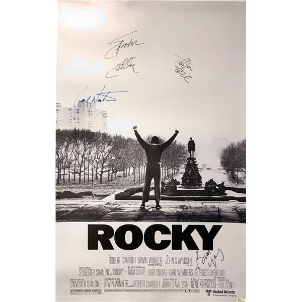 Autograph Rocky Poster