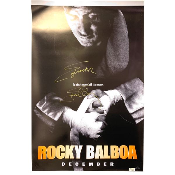 Autograph Rocky Balboa Poster