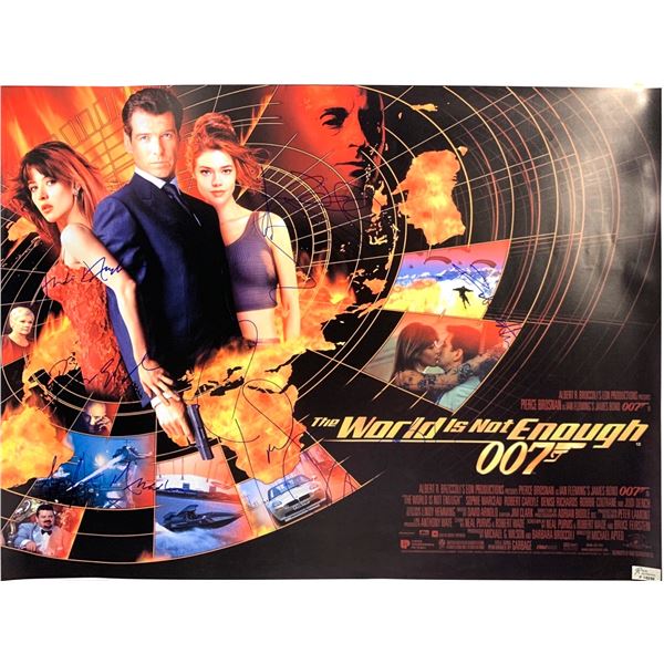 Autograph 007 The World Is Not Enough Poster