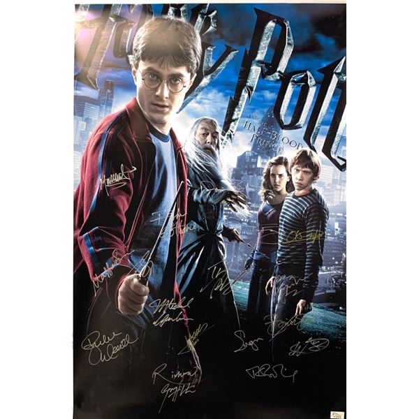 Autograph Harry Potter and The Half Blood Price Poster