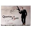 Image 1 : Daniel Craig Autograph James Bond 007 Poster
