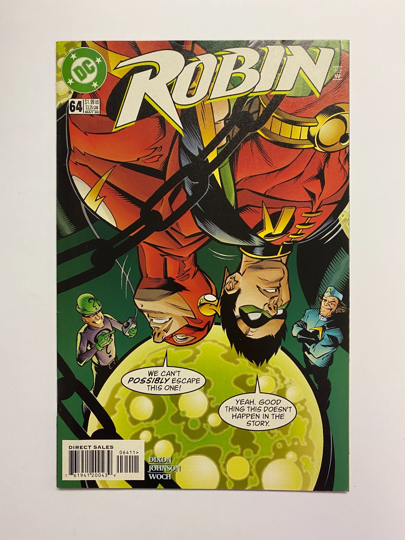 Dc R64 Robin #64 Vintage DC Comic Book