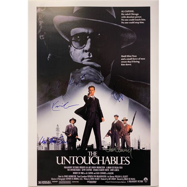 Sean Connnery Autograph Untouchables Poster