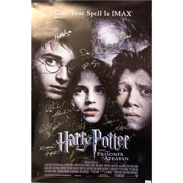 Autograph Harry Potter and The Prisoner of Azkaban Poster