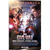 Image 1 : Autographed Captain America Civil War Poster